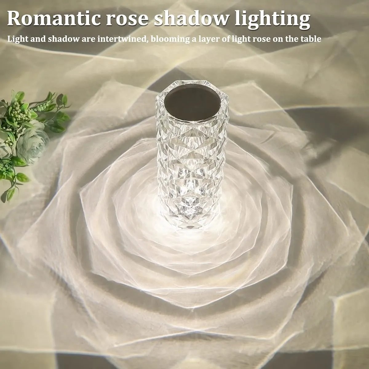 Crystal LED Table Lamp with Touch Control - Image 3